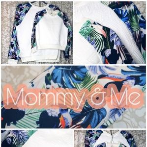 TROPICAL Mommy & Me Sweatshirts